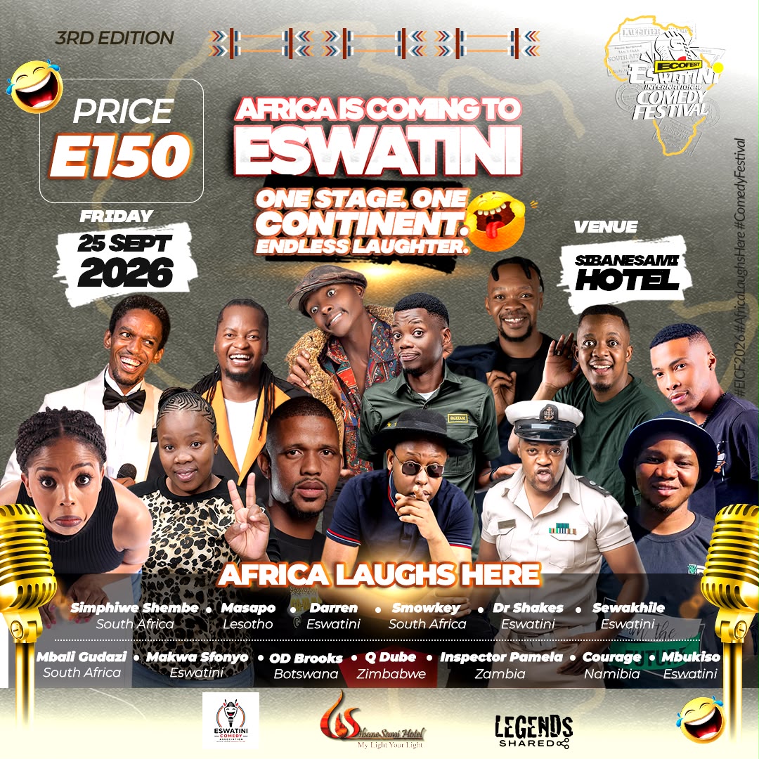 Eswatini International Comedy Festival 3rd Edition Pic